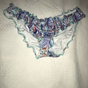 Victoria Secret Ruffle Cheeky Bikini Bottoms